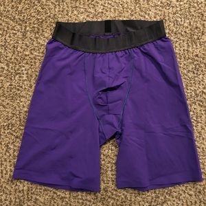 Lululemon Built To Move Long Boxer 7” Petrol Purple Size Medium M